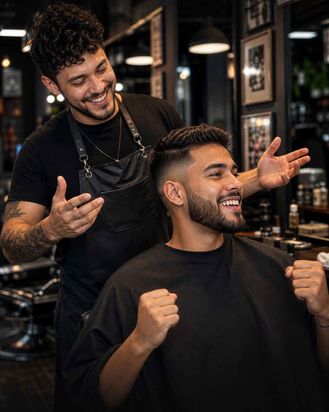 Mi transformación de corte
